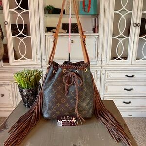 Petite Noe - Monogram Boho Western Fringe & Braiding